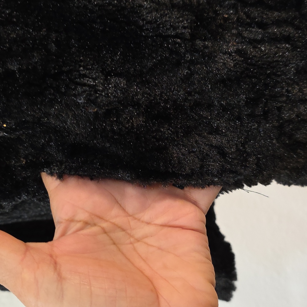 Betsey Johnson Black Teddy Jacket - Picture 5 of 10